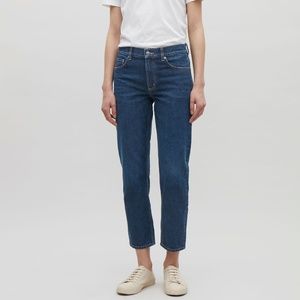 COS Cropped Slim-Fit Jeans Straight Leg